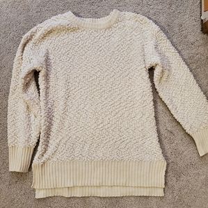 Oversized popcorn sweater